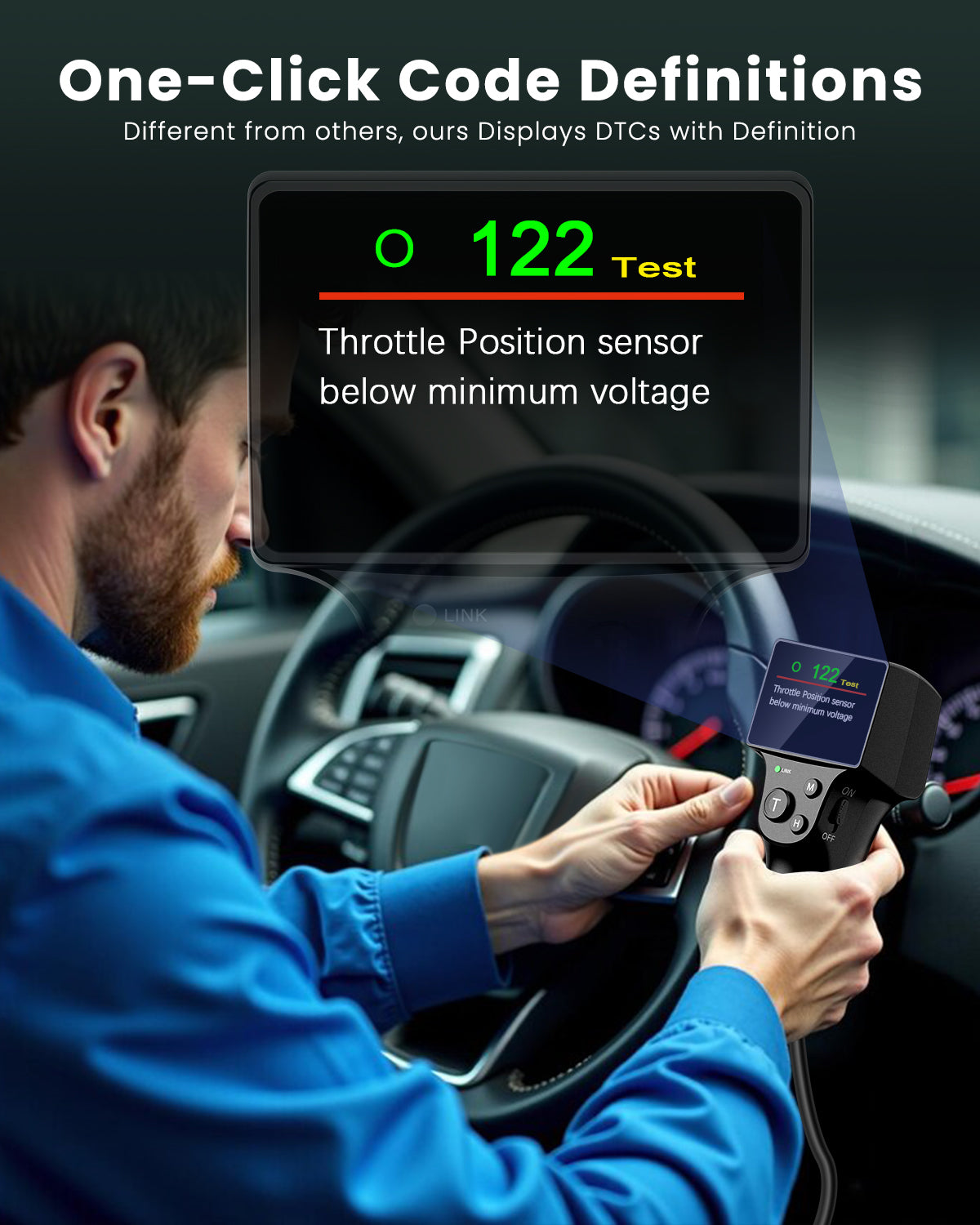 JOPLAY OBD1 CODE READER FOR FORD